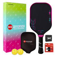Raquette de pickleball Arronax Boost 1 Pro, fibre de carbone T700, noyau MPP, contrôle de la rotation, puissance, OEM personnalisé, distributeur en gros