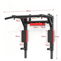 Barre de traction multifonctionnelle CZFIT pour la maison, support mural d'entraînement de force pour l'intérieur, rack de traction intérieur pour l'entraînement de force