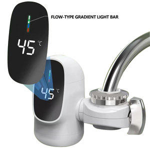 Nuevo Calentador <span class=keywords><strong>de</strong></span> <span class=keywords><strong>Agua</strong></span> Eléctrico Instantáneo <span class=keywords><strong>de</strong></span> 3000 W con Calentamiento Rápido y Pantalla Digital, Grifo para Baño Pequeño Sin Instalación - Product Image 3
