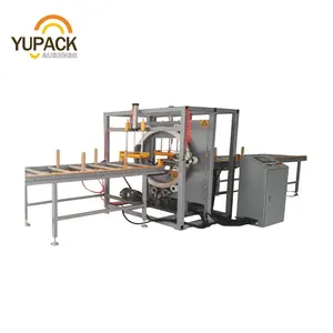 Customized Horizontal wrapping orbital stretch film profile wrap machine for wooden