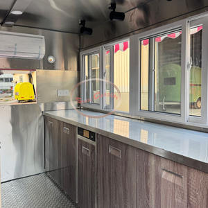 Petite Remorque Alimentaire Entièrement Équipée, Chariot à Café, <span class=keywords><strong>Foodtruck</strong></span> Mobile, Café Ambulant avec Cuisine Complète, États-Unis - Product Image 3