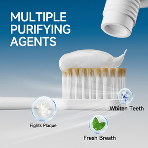 Kem đánh răng làm trắng, phục hồi, tạo bọt mịn, dịu nhẹ, tự nhiên, chiết xuất bạc hà tươi, không chứa flo, dành cho răng nhạy cảm - Product Image 5