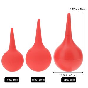 Bview Art 30ml 60ml 90ml oreille seringue ampoule aspirateur nasal oreille lavage caoutchouc aspiration ventouse Squeeze ampoule - Product Image 3