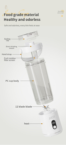 New Portable Sports Juicer <span class=keywords><strong>Blender</strong></span> IPX7 À Prova D' Água Quebra De Gelo Com Mais Forte Motor De Potência Liquidificador Portátil Recarregável - Product Image 6