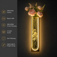 Applique murale LED double axe 10W en aluminium, tube cylindrique, 3 CCT, dimmable, Ra90, CRI élevé, lampe décorative minimaliste pour la maison, garantie 3 ans
