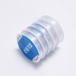 Shin Il Co Pu String Elastic <b>Thread</b> 0.5mm 0.6mm 0.7mm 0.8mm 1.0mm For Jewelry Making <b>Beading</b> Supplies Made In Korea - Product Image 3
