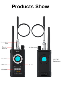 เครื่องตรวจจับสัญญาณ RF ป้องกันกล้องขนาดเล็ก/เครื่องติดตาม GSM/GPS รุ่น K18 ขายดี - Product Image 4