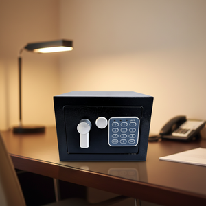 Coffre-fort mural pour clés, montre, argent, avec serrure à code - Product Image 4