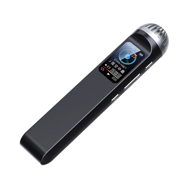 4gb-64GB Small Activated Voice Recorder Espia+Microphone,Professional Noise Cancel Audio Dictaphone Mini Sound Record MP3 Player