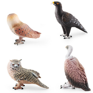 Xinhen: Modelli di uccelli e animali realistici, aquile con faccia da scimmia, grandi falchi, gufi, ornamenti statici da scrivania e altro ancora - Product Image 2