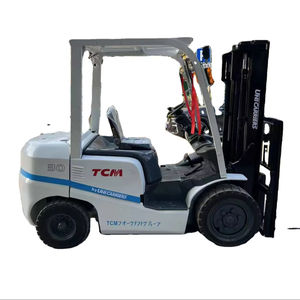 Montacargas <span class=keywords><strong>TCM</strong></span> de 3 Toneladas de Uso Pesado con Mástil de Dos Etapas, Usado, Impulsado por Diésel, para Trabajos de Logística en Almacenes - Product Image 1