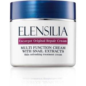 Crème réparatrice originale à l'escargot Elensilia, hydratation intense et soin de la barrière cutanée, 250 ml, non parfumée, soin coréen pour les peaux vieillissantes - Product Image 1