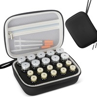 Boîte de rangement personnalisable pour insuline et peptides avec couvercle compartimenté, 20 compartiments, design moderne et minimaliste pour réfrigérateur et voyage