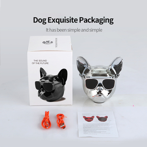 Nuevo Hifi French Bulldog Audio Dog Head Speaker Skull Head Speaker - Product Image 4