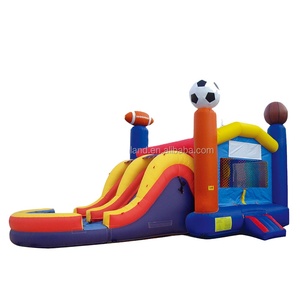 Castillo inflable para saltar, casa de rebote para juegos de fútbol, deportes, fiesta familiar - Product Image 1