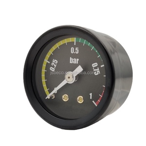 Beco haute qualité en acier noir 1.5 pouces 40mm <span class=keywords><strong>Mini</strong></span> <span class=keywords><strong>pompe</strong></span> à air 1bar manomètre manomètres - Product Image 1