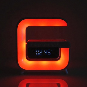 Lonvel <span class=keywords><strong>Lampe</strong></span> de nuit intelligente avec haut-parleur BT, charge sans fil, nouvelle BT2301, petite <span class=keywords><strong>lampe</strong></span> de nuit, mini G G3 avec haut-parleur - Product Image 5