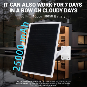 Xách tay 15 Wát panel năng lượng mặt trời 24/7 làm việc 4 gam LTE Wi-Fi Router không dây với khe cắm thẻ Sim cho ngoài trời sử dụng phong cách PTZ máy ảnh CCTV - Product Image 5