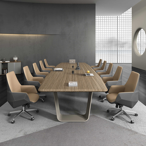 โต๊ะประชุมสำนักงานแบบกำหนดเอง โต๊ะประชุมสำหรับ 6 8 10 12 14 16 คน - Product Image 3