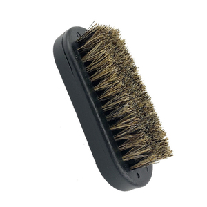 Cepillo de limpieza de barba profesional para hombres, herramienta de cuidado de la barba ecológica con cerdas de jabalí natural, venta al por mayor - Product Image 1