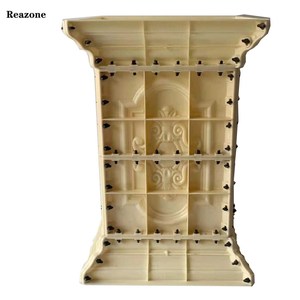 แม่พิมพ์ฐานเสาคอนกรีตตกแต่งสำหรับตกแต่งบ้าน - Product Image 3