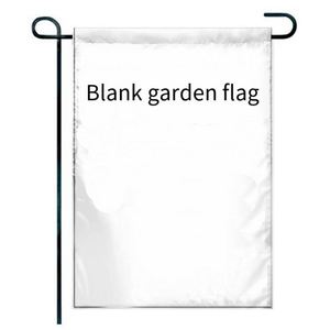 Drapeau de jardin vierge double face pour sublimation - pour drapeaux de jardin personnalisés DIY, polyester prêt à imprimer - Product Image 5