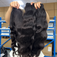 Lots de Cheveux Naturels Ondulés (Body Wave) – Cheveux Indiens Bruts 100% Humains – Couleur Naturelle – Vente en Gros de Cheveux Indiens