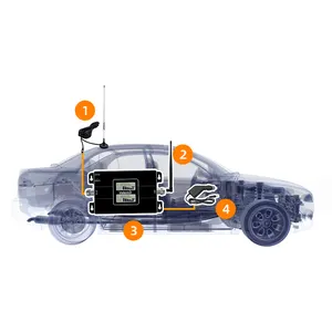 Ow para mejorar la fuerza de la señal del teléfono móvil 850 1800 MHz, amplificador de señal de llave de coche de negocios y repetidor