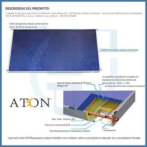 Collettore Solare Orizzontale Selettivo da 2,72 m con Tubi Sottovuoto per Riscaldamento Acqua, Tubo Termico Solare, Forno Solare - Product Image 2