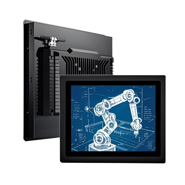 HONGNUO IP65 10.4 15.6 Inch Vandal-Proof Rugged PC for Windows Linux All in One Touch Screen Embedded Industrial AIO Panel PC