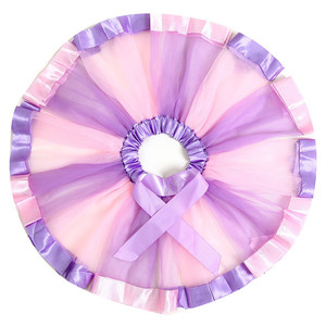 Jupes tutu multicolores pour bébés filles, avec nœuds en ruban arc-en-ciel en tulle, pour la danse d'anniversaire - Product Image 4