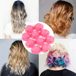 Productos de Baño al por Mayor, 10 Piezas de Rizadores de Cabello sin Calor, Rodillos de Silicona Suave para Rizos, Herramientas de Peinado para Dormir - Product Image 3