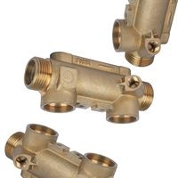Yod personnalisé précision CNC usinage pièces de Service en laiton compteur d'eau raccord de tuyau 3/4 pouces connexion rapide mâle adaptateur coude