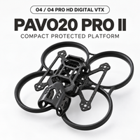Châssis de drone FPV Brushless Whoop BETAFPV Pavo20 Pro II O4 Pro 93,9 mm en fibre de carbone 33,99 g 26x26 mm FC 20 mm support caméra