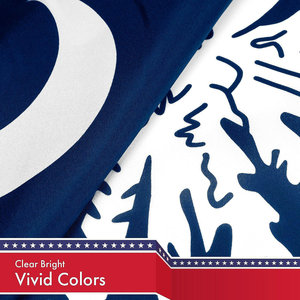 Venta caliente bandera americana personalizada 3x5ft resistente a la decoloración con arandela de latón bandera del estado de <span class=keywords><strong>Carolina</strong></span> del Sur - Product Image 3