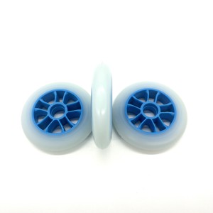 Ruedas de <span class=keywords><strong>patines</strong></span> en línea de velocidad profesional de poliuretano personalizado de fábrica, <span class=keywords><strong>patines</strong></span> en línea de rueda grande de <span class=keywords><strong>125mm</strong></span> de velocidad - Product Image 1