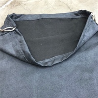 Sacs à poussière en suède synthétique gris avec cordon de serrage, sacs d'emballage en tissu suédé personnalisés, sacs à poussière écologiques de luxe pour bijoux, impression d'écran 001