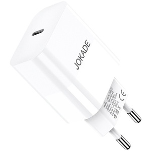 Jokade 30W USB-C Charger White Fast Charging Wall <b>Adapter</b> for Phone Tablet Laptop - Product Image 1