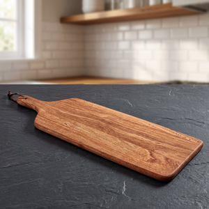 Tabla de Cortar de Madera Larga, Hecha a Mano, de Calidad Estándar, Ligera, Duradera, Ecológica, Apta para Lavavajillas, de Origen Indio - Product Image 6
