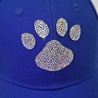 Fantastique luxe personnalisé 3D anglais lettre P perle patchs strass à capuche chapeau vêtements avec 3D Appliqued Technique