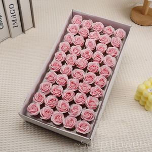 Bunga buatan grosir dekorasi rumah Harga Murah pabrik 3 lapisan 4cm kepala Sabun mawar - Product Image 6