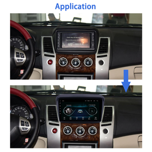 Reproductor de coche Android Auto Carplay con navegación, video y radio para Mitsubishi Triton <span class=keywords><strong>2008</strong></span>+ Montero Sport 2010+ PAJERO Sport <span class=keywords><strong>L200</strong></span> - Product Image 3