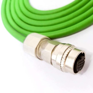Cable Servo de Línea de Codificador de Alta Potencia Mitsubishi-MR-J3ENSCBL3M-H Serie J3J4, PVC Verde, Flexible para Exteriores, 3m - Product Image 3