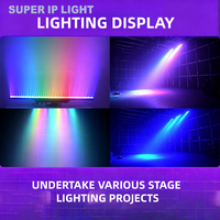 Luces LED RGB 3 en 1 de Alta Calidad para Decoración de Escenarios, 14 Piezas, Matriz, Control DMX512, Luz LED para DJ
