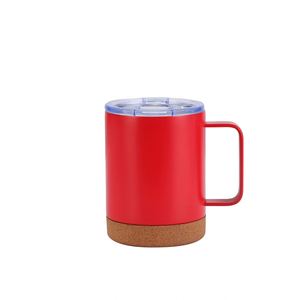 Likewinner Gobelet isotherme en acier inoxydable écologique avec base en liège et poignée, 17 oz, pour café, vente en gros promotionnelle - Product Image 6