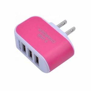 3. 1a tripla porta <span class=keywords><strong>USB</strong></span> muro di casa viaggio AC adattatore caricabatterie noi spina caricatore del telefono cellulare 3 porte per Samsung Huawei Xiaomi <span class=keywords><strong>iPhone</strong></span> - Product Image 2
