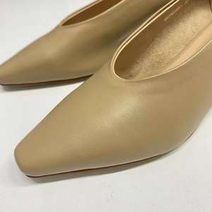 Zapatos de Vestir para Mujer 100% Cuero Vacuno de Primera Calidad, Plantilla de Piel de Oveja, Tacón de 5cm, Zapatos de Oficina para Reuniones de Negocios, Personalización de Logotipo de Fábrica - Product Image 5