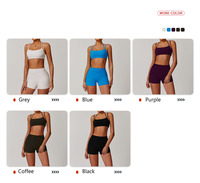 XW-TZ9000-3 personnaliser de nouveaux ensembles de fitness pour la salle de sport soutien-gorge de sport respirant taille haute Shorts de yoga vêtements de sport pour femmes