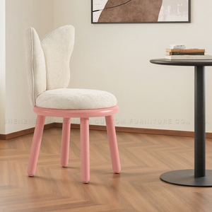 <span class=keywords><strong>Fauteuil</strong></span> <span class=keywords><strong>papillon</strong></span> moderne de style français Chaise de salle à manger <span class=keywords><strong>rose</strong></span> mignonne de haute qualité pour hôtel, maison, salon, appartement ou villa - Product Image 4