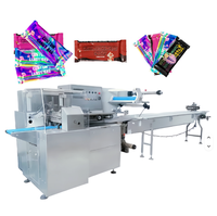 Machine d'emballage automatique électrique pour bâtonnets de glace, barres de crème glacée, emballages de sucettes glacées et cartons alimentaires avec impression de date